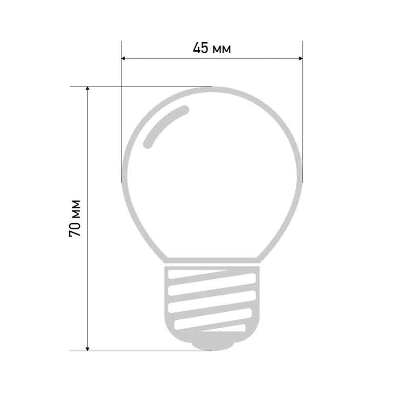 Качественная картинка Лампа светодиодная, диаметр 45мм, E27, 3 LED, 1Вт, RGB, 230В NEON-NIGHT