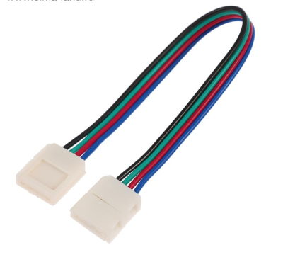 Соединяющий коннектор Ecola для RGB ленты, 10 мм
