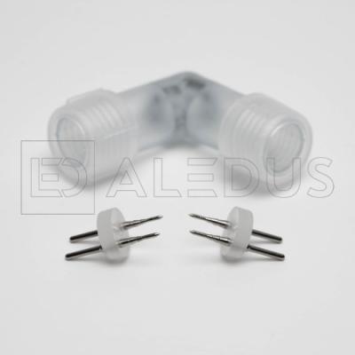 L-образный соединитель ALEDUS для 2-х проводного дюралайта
