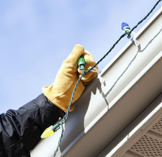 Монтаж гирлянды нить (1 м) Качественная картинка Монтаж гирлянды нить (1 м)