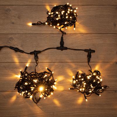 Гирлянда NEON-NIGHT ClipLight 24V, 3 нити по 10 метров, ТЕПЛЫЙ БЕЛЫЙ