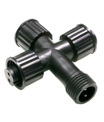 04-054 Разветвитель на 3, черный провод