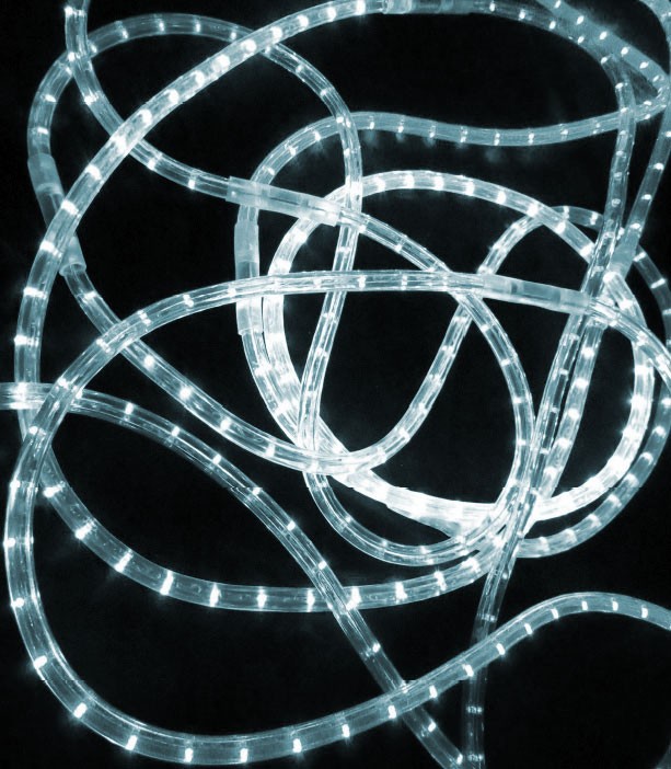 Качественная картинка Дюралайт 2-х проводной RichLed, постоянное свечение, цвет белый, бухта 100 м