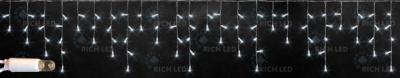 Светодиодная бахрома Rich LED 3*0.5 м, мерцание, черный пр, IP 65, белый Светодиодная бахрома Rich LED 3*0.5 м, мерцание, черный пр, IP 65, белый