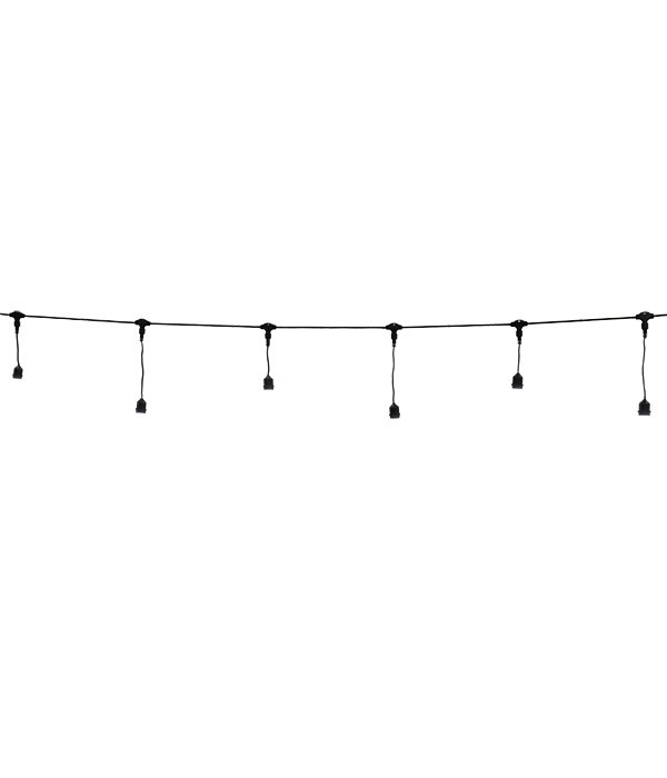Качественная картинка 22-106 Кабель иллюминационный Laitcom Unibelt черный, двухжильный, с шагом 40см