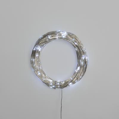 Гирлянда Роса с трансформатором, 20 м,, белое свечение