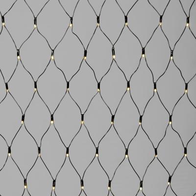 Светодиодная сеть Laitcom, 2x3м, 384 LED, IP65, 220В, черный провод ПВХ, т.белый