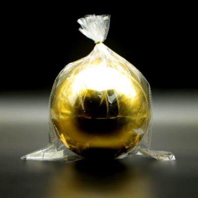 Шар пластиковый Laitcom, 200 мм, 1 шт, светло-золотой