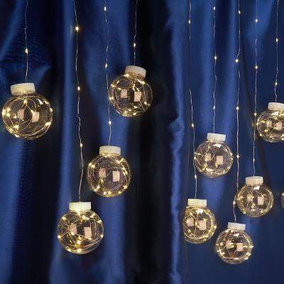 Светодиодная гирлянда бахрома Feron CL592, USB 200 LED 2700K, длина 3*0,8м, IP20,  сетевой шнур 2м