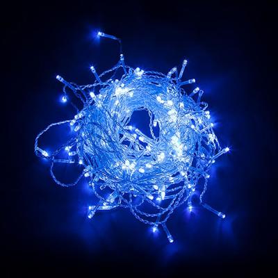 Светодиодная гирлянда занавес Feron CL21, 230V 320 LED 3*2м, синий, IP44, сетевой шнур 3м.