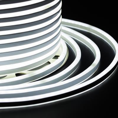Гибкий неон NEON-NIGHT 7х12мм двухсторонний компактный 120 LED/м БЕЛЫЙ 230В бухта 100м