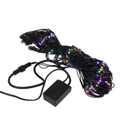 Cветодиодная cеть NEON-NIGHT 1х1,5м МУЛЬТИ черный ПВХ IP65 динамика 230В