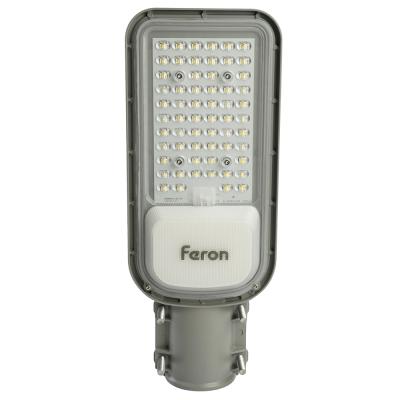 Уличный светодиодный светильник Feron 50W 5000K AC230V/ 50Hz цвет серый (IP65), SP3040