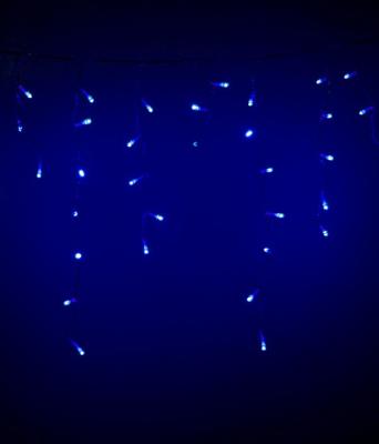 Светодиодная бахрома Laitcom 4,9x0,5м, 240 LED, IP54, прозр. пр., синий