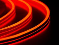 Светодиодный гибкий Неон Teamprof, двусторонний, бухта 50 м, матовый, 8х16 мм, 24В, красный