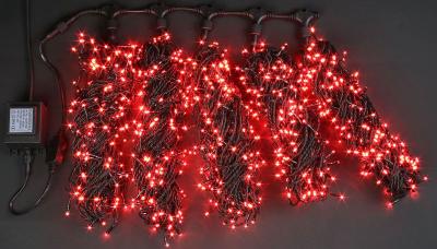 Нити 5 по 20 м, RichLed, 24 В, постоянное свечение, цвет красный