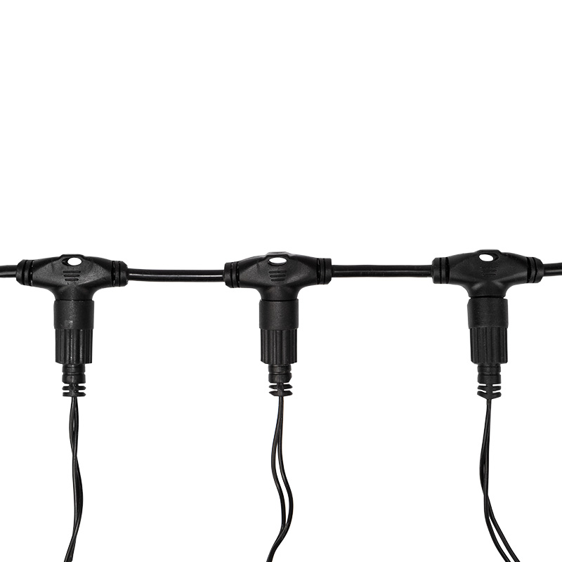 Качественная картинка Гирлянда NEON-NIGHT ClipLight 24V, 5 нитей по 20 метров, Белый, мерцание