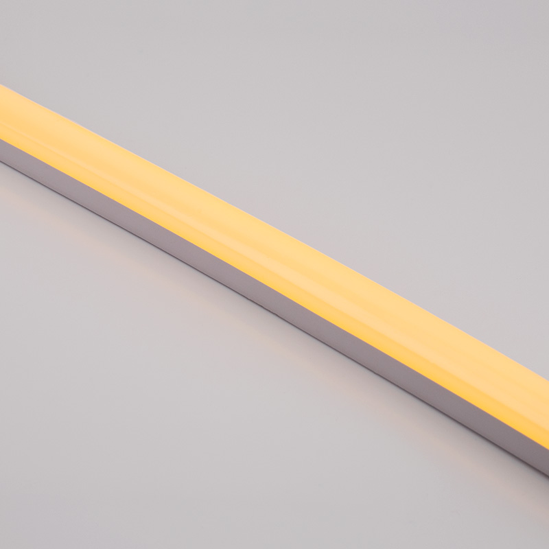 Качественная картинка Гибкий неон NEON-NIGHT 16х16мм форма D 144 LED/м ЖЕЛТЫЙ 230В бухта 50м
