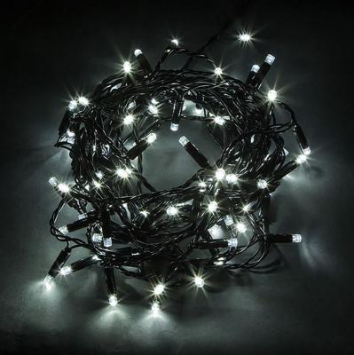 Светодиирлянда линейная Feron CL44, 200 LED 5000К, с эффектом стробов, 20 м +1.5м черный шнур, IP65