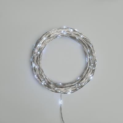 Гирлянда Роса с трансформатором 30 м, 300 LED, белое свечение