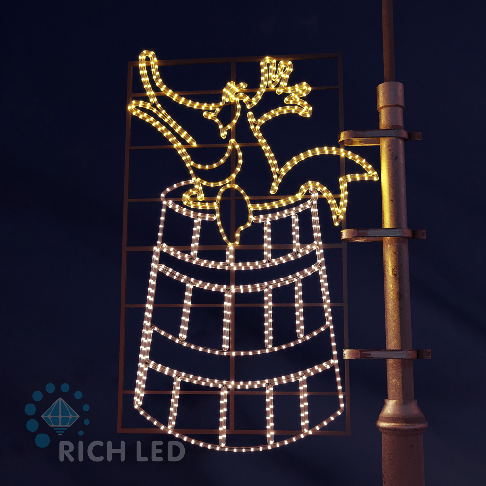 Качественная картинка Светодиодная консоль Щука RichLed