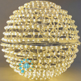 Светодиодный шар RichLed 50см ГАЛАКТИКА (композит) т.белый