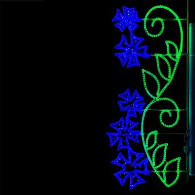 Светодиодная Консоль «Васильки» Laitcom 100 х 250 см, Разноцветная, 220В