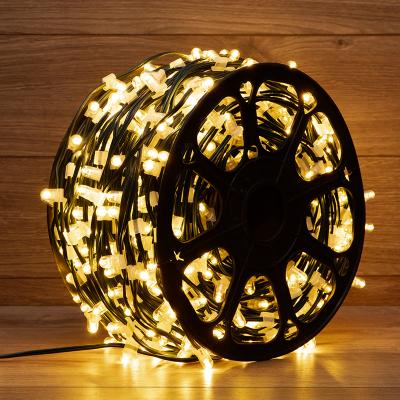 Гирлянда NEON-NIGHT ClipLight 12V 150 мм, ТЕПЛЫЙ БЕЛЫЙ