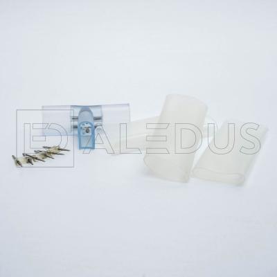 Т-коннектор для одностороннего гибкого неона 08х16 мм, комплект