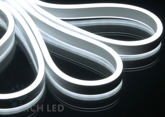 Качественная картинка Гибкий неон Rich LED, двусторонний, белый