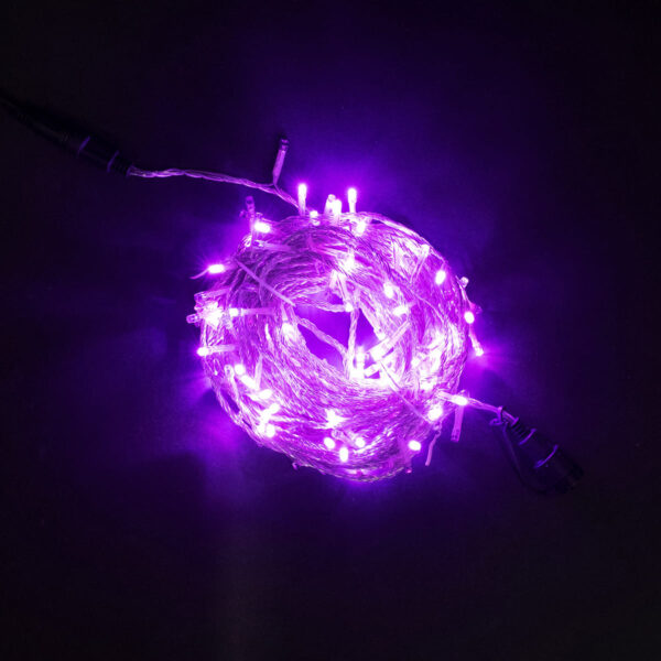 Светодиодная нить Laitcom с возможностью динамики, 20м, 24V, 200 LED, IP 65,проз.пр., пурпур. Качественная картинка Светодиодная нить Laitcom с возможностью динамики, 20м, 24V, 200 LED, IP 65,проз.пр., пурпур.