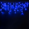 Светодиодная бахрома Laitcom с колпачком 3,1x0,5 м, прозр.провод, 120 led, мерц белого диода, синий