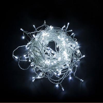 Светодиодная гирлянда бахрома Feron CL23, 230V 240 LED 5000K, эфф.стробов, 5,3м, IP44, шнур 3м.