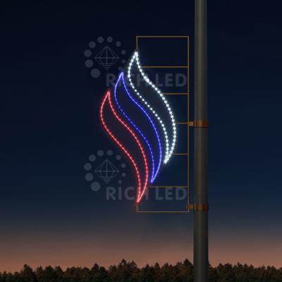 Светодиодная консоль RichLed на металлокаркасе, белый, синий, красный