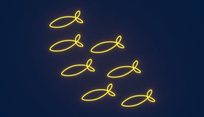 Светодиодная консоль Рыбы №2 RichLed