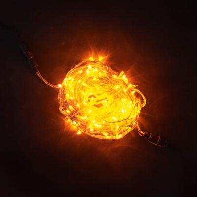 Светодиодная нить Laitcom с возможностью динамики, 20м, 24V, 200 LED, IP65, проз.пр., оранж.
