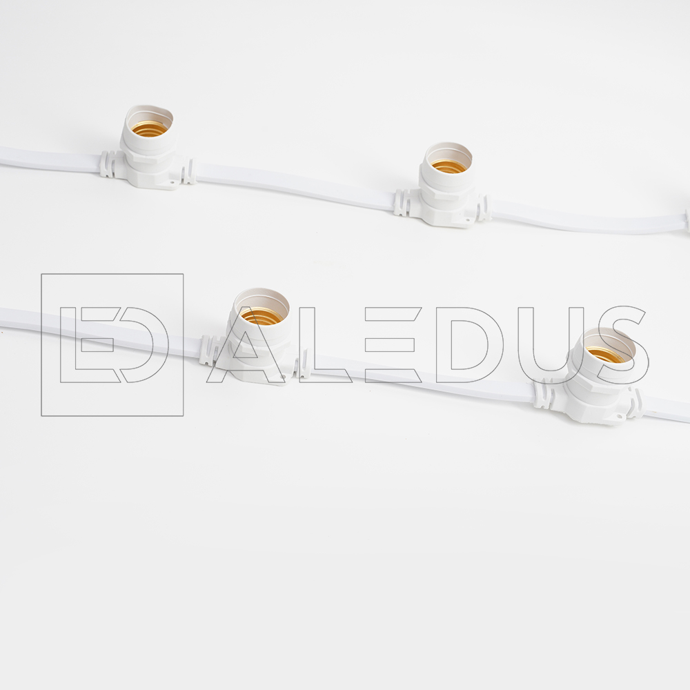 Белт лайт ALEDUS бухта 50 м, ПВХ, шаг 40 см, Е27