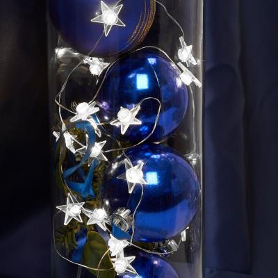 Светодиодная гирлянда линейная Feron Звездочки USB 50LED 5000K, IP 20, 4,5м, CL572