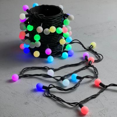 Гирлянда светодиодная Laitcom  Fiesta big ball 7м, 100 led, IP65, 220-230V., D23мм, RGB Гирлянда светодиодная Laitcom  Fiesta big ball 7м, 100 led, IP65, 220-230V., D23мм, RGB