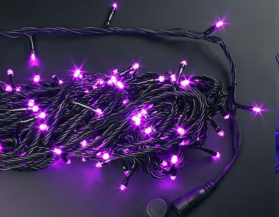 Светодиодные гирлянды RichLed Нить 20 метров, 220 В, 8 режимов работы, цвет розовый