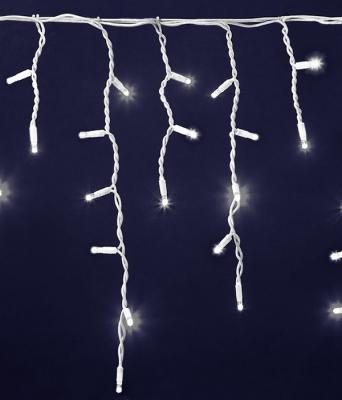 Светодиодная бахрома Laitcom, 3,2x0,9м, 232 LED, IP65, бел. пр., белый
