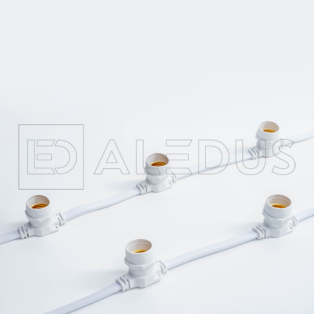 Белт лайт ALEDUS бухта 50 м, ПВХ, шаг 20 см, Е27