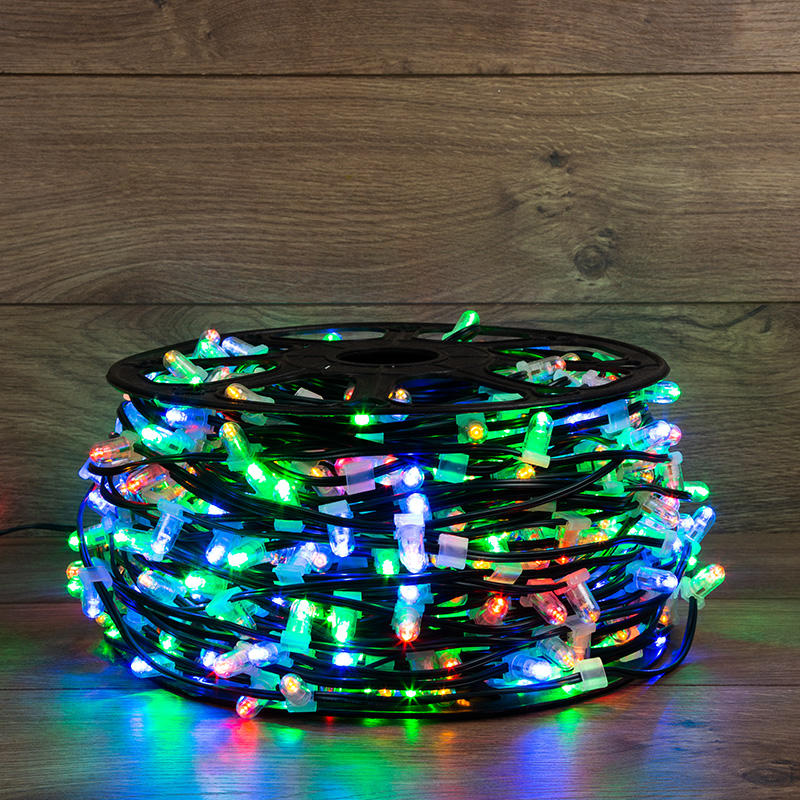 Качественная картинка Гирлянда NEON-NIGHT ClipLight 12V 150 мм, Мульти