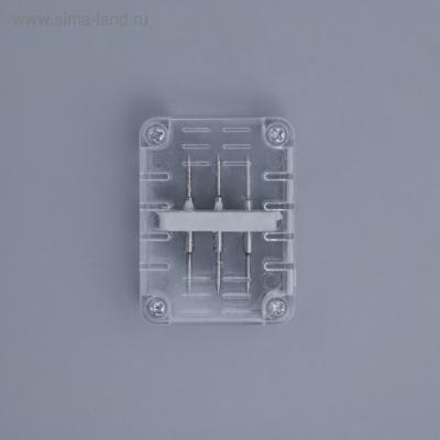 Коннектор Luazon Lighting для дюралайта 11*18 мм, 3W, прямой 752966