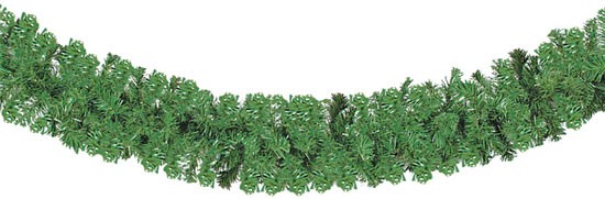 Качественная картинка Еловая гирлянда Лапник хвоя зелёная 2,7 м, D 40 см