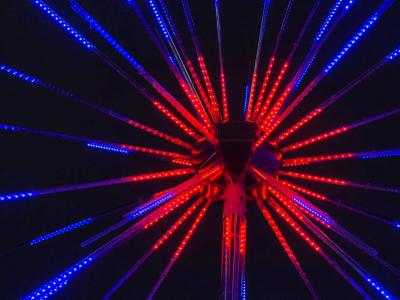 Светодиодная фигура “Фейерверк” Laitcom, Ø3,4м 24В, 2268LED, IP65