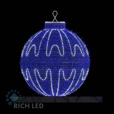 Ёлочная игрушка RichLed шар 13, 100 см, 24В