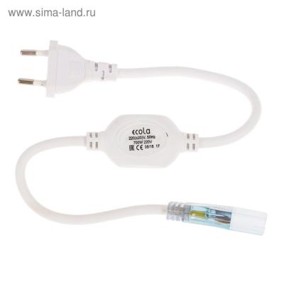 Блок питания Ecola для светодиодной ленты 14 × 7 мм, 220 В, 700 Вт/м, IP68