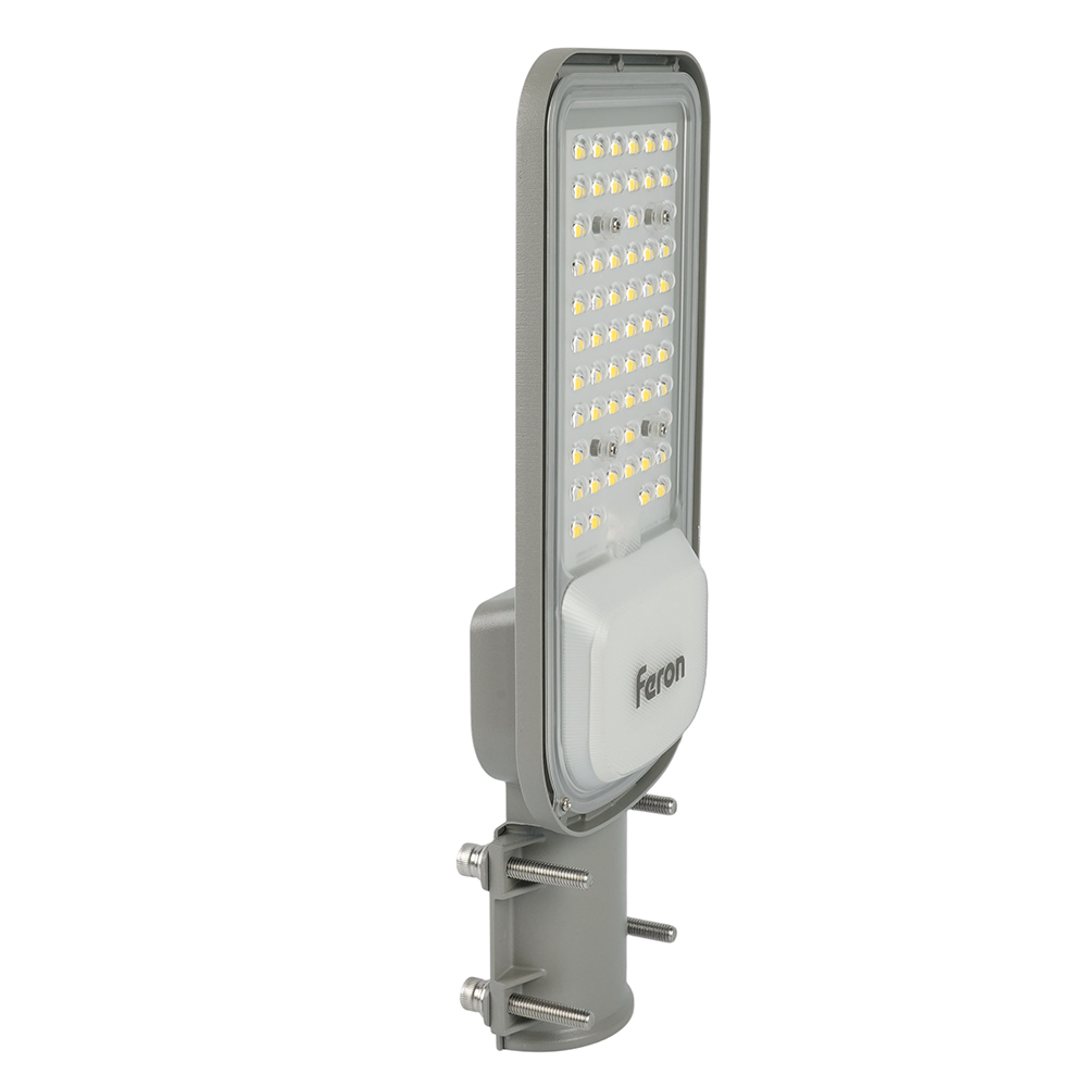Качественная картинка Уличный светодиодный светильник Feron 80W 5000K AC230V/ 50Hz цвет серый (IP65), SP3040
