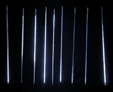 Комплект "Тающие сосульки" Teamprof, 24V, 10x0.8м, 720 Led, белый